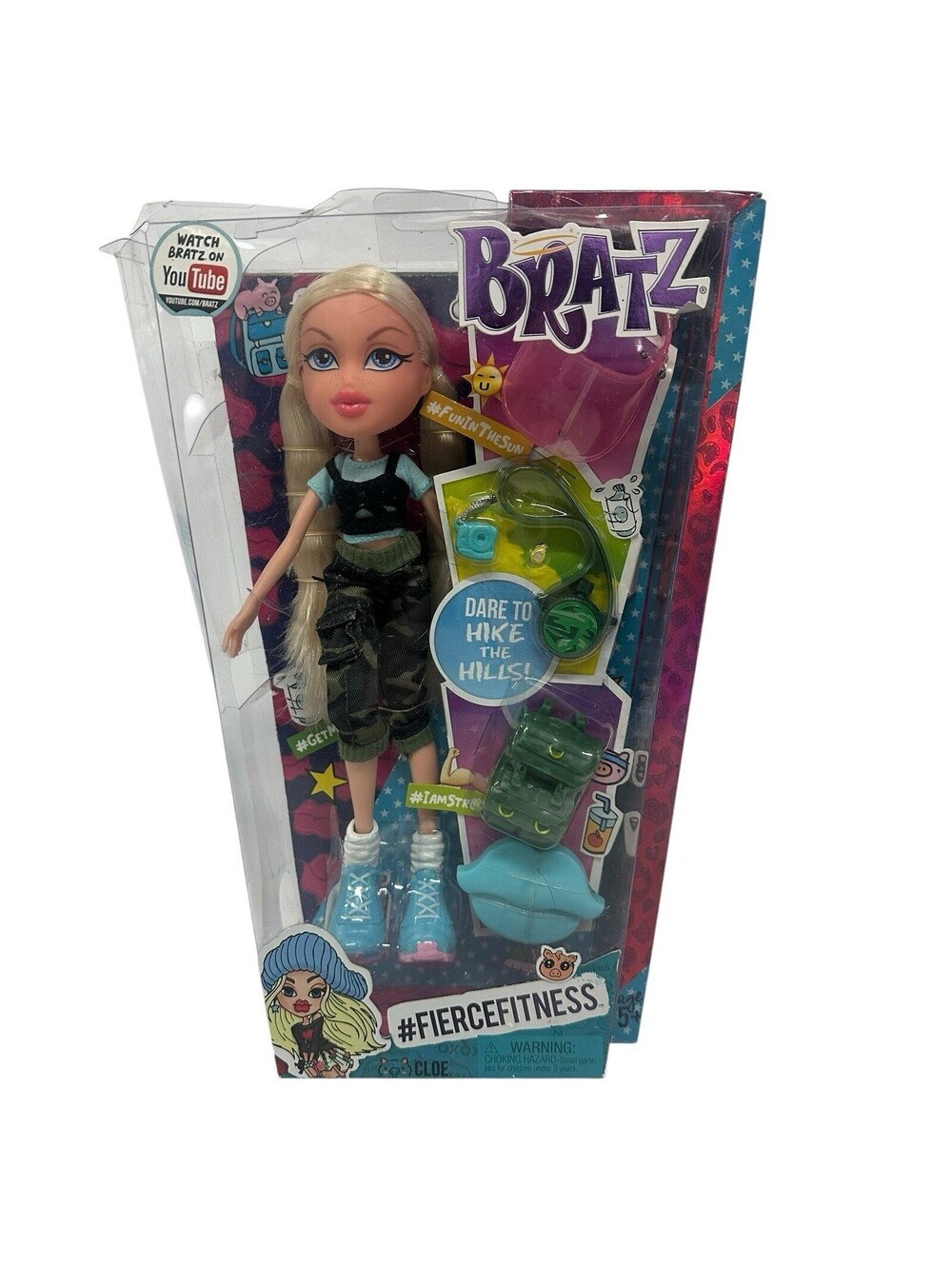 Bratz Fierce Fitness Cloe Doll y2k fear to hike